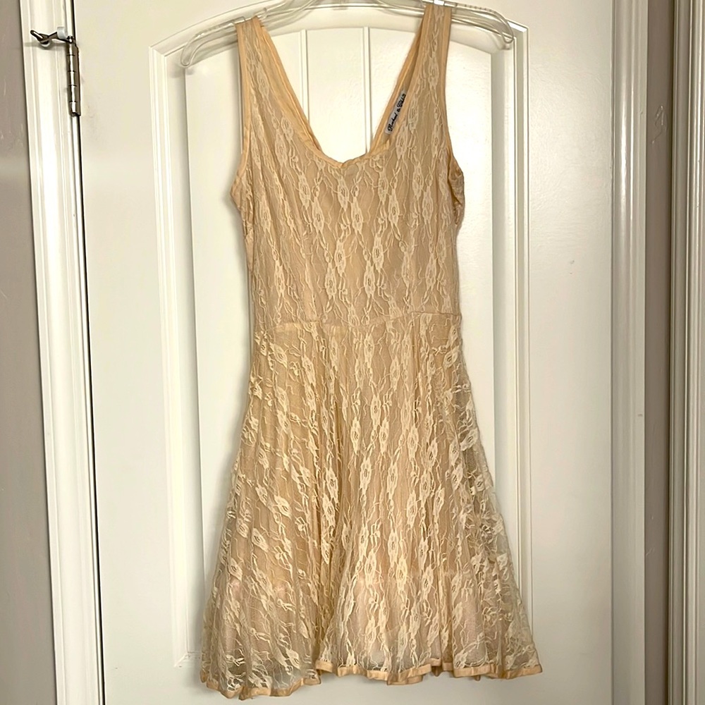 Lace a-line dress